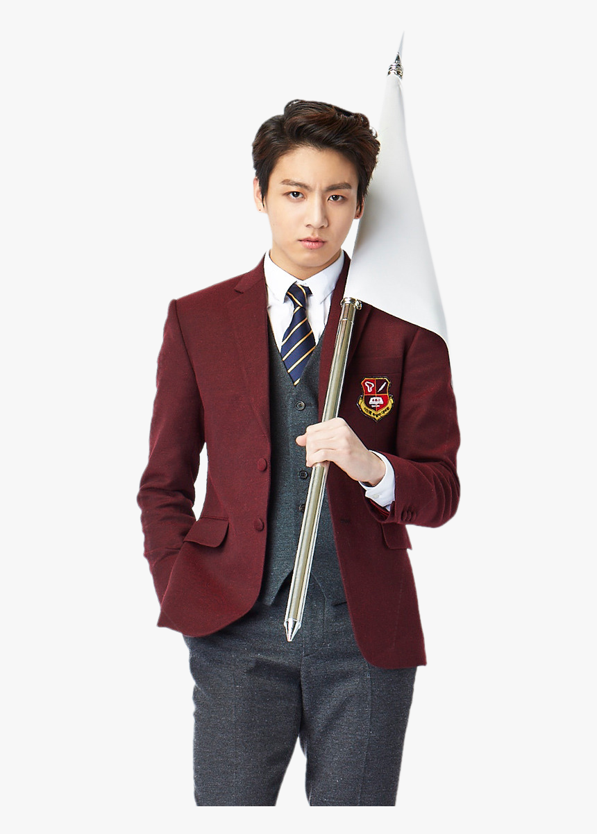 Bts Jungkook Png - Jungkook As A Student, Transparent Png