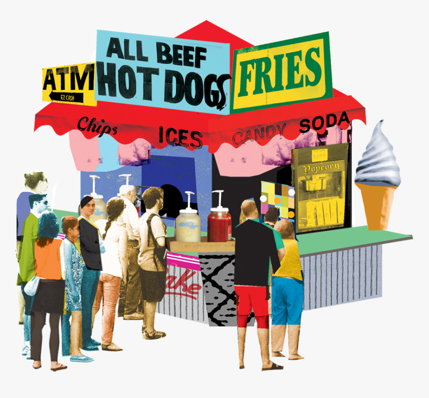 Gather Round The Corn Dog - Poster, HD Png Download