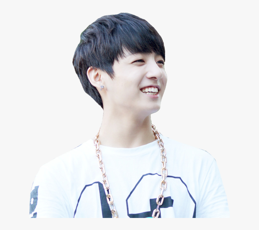 Jungkook, Transparent, And Bts Image - Bts Jungkook Transparent Black Hair, HD Png Download