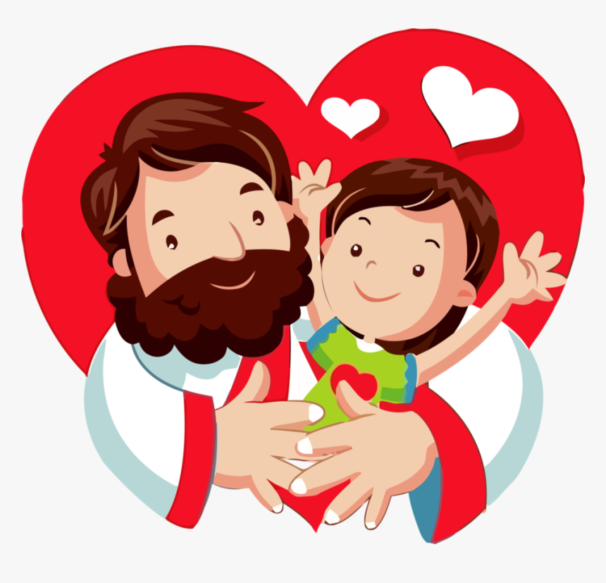 Cartoon,cheek,clip S Character,gesture - Jesus Love Clipart, HD Png Download