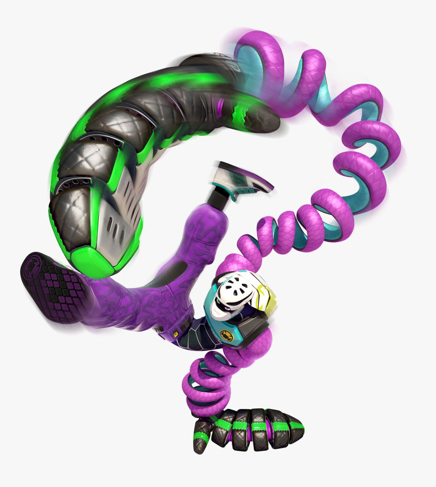 Nintendo Switch Arms Characters Clipart , Png Download - Arms Kid Cobra, Transparent Png