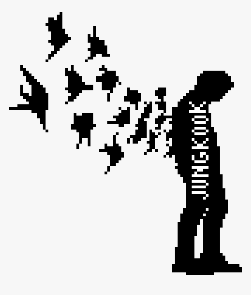 Jungkook Bts Silhouette, HD Png Download