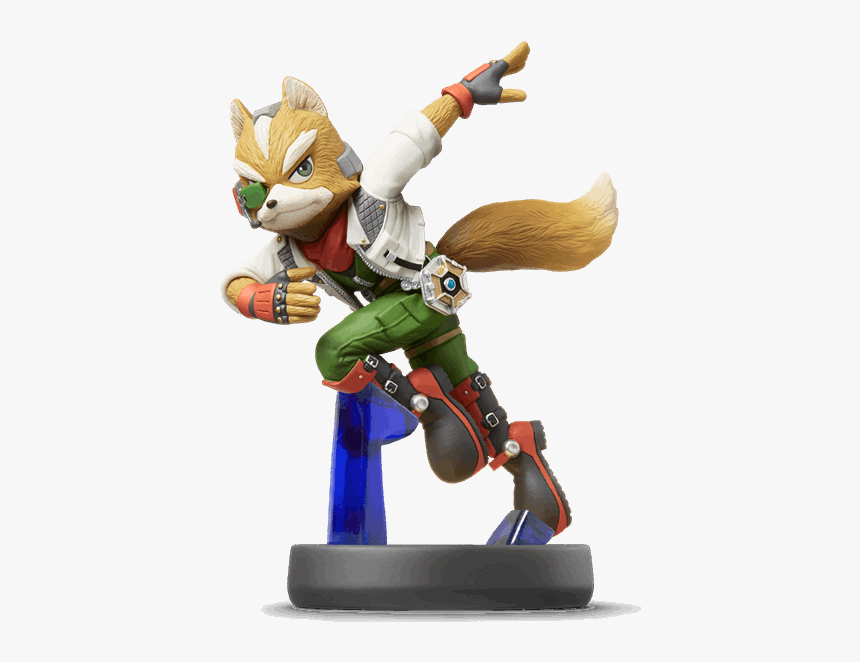 Super Smash Bros Amiibo Fox, HD Png Download
