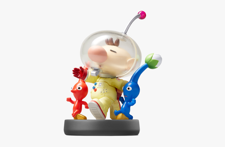 Super Smash Bros Amiibo Olimar, HD Png Download