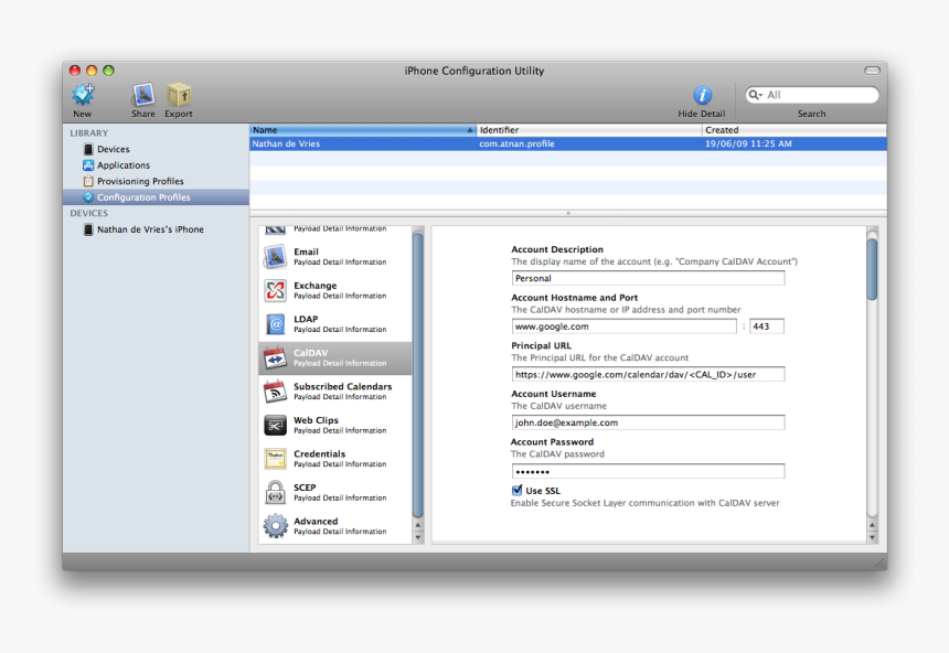 Iphone Configuration Utility, HD Png Download