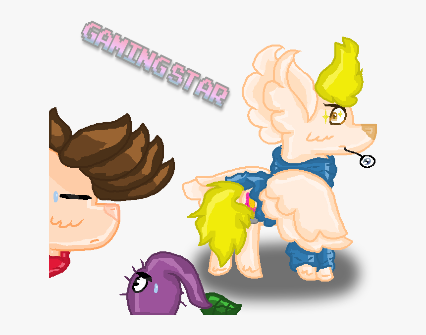 Gamingstarluigisin, Louie, Olimar, Pikmin, Ponified, - Cartoon, HD Png Download