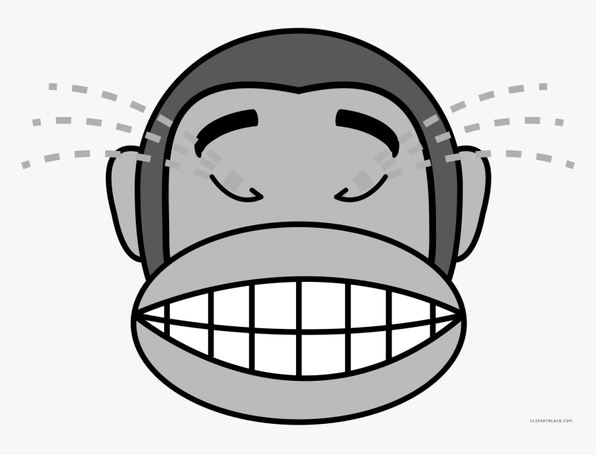Transparent Pillow Clipart - Monkey Emoji Face Expressions, HD Png Download