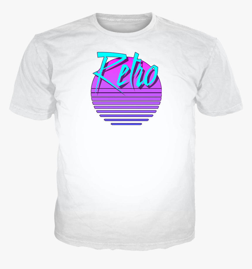 Fresh Prince 5 Retro Sunset White Tee - Sail, HD Png Download