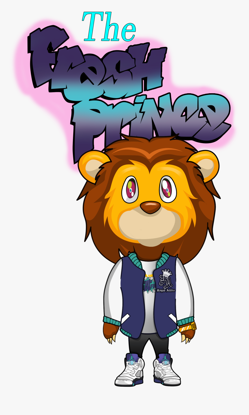 Image Of Fresh Prince Yeezy Lion Tee Black, HD Png Download