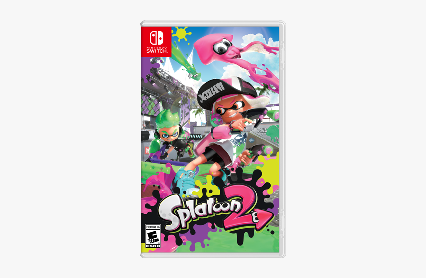 Nintendo Switch Games Splatoon 2, HD Png Download