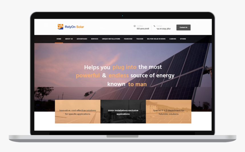 Download Wizdumb Relyon Solar Website Laptop Mockup Laptop Image For Website Hd Png Download Transparent Png Image Pngitem