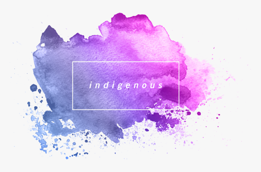 Banner Webpage - Purple Watercolor Drops, HD Png Download