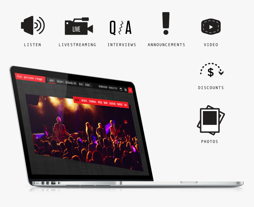 Transparent Laptop Mockup Png, Png Download