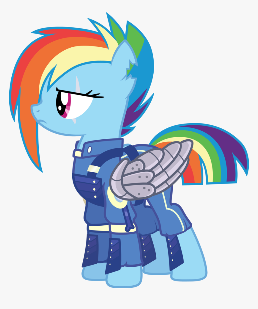 Apocalypse Clipart Transparent - Mlp Crystal War Rainbow Dash, HD Png Download
