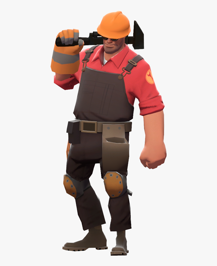 Engineer Team Fortress 2 Render, HD Png Download , Transparent Png