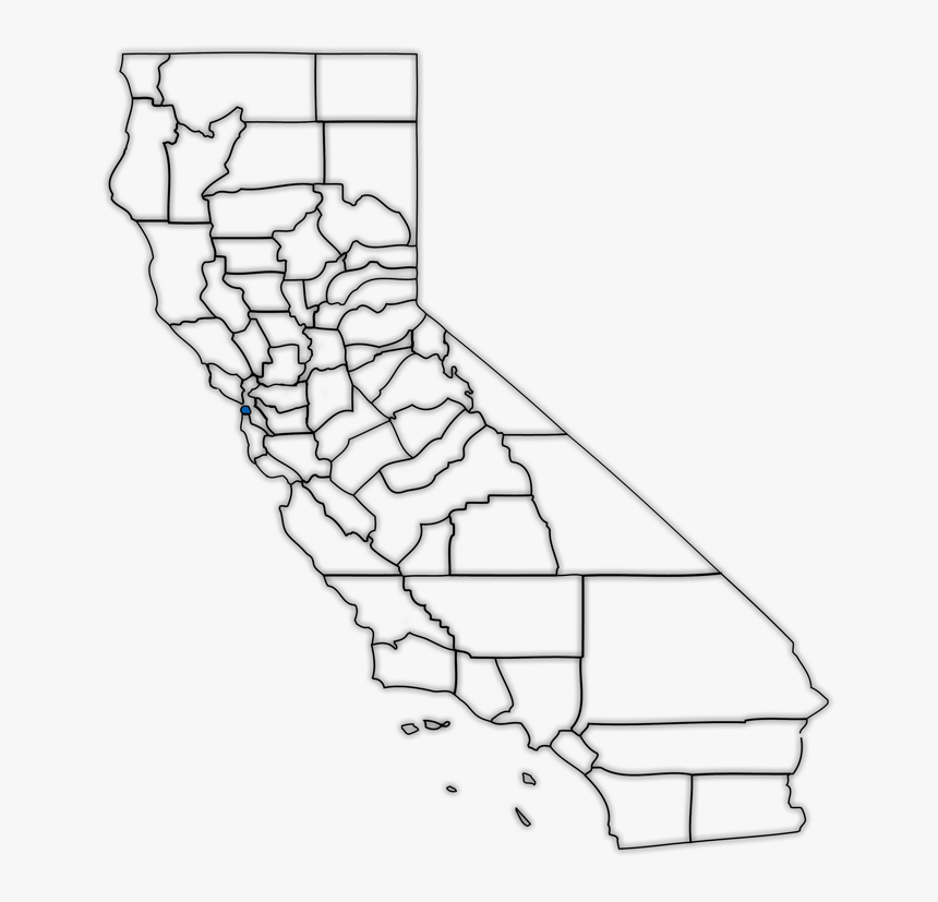 San
francisco County - Tulare County California, HD Png Download