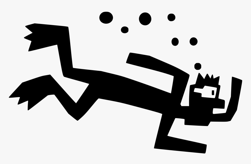 Diver Clipart Transparent - Clip Art, HD Png Download