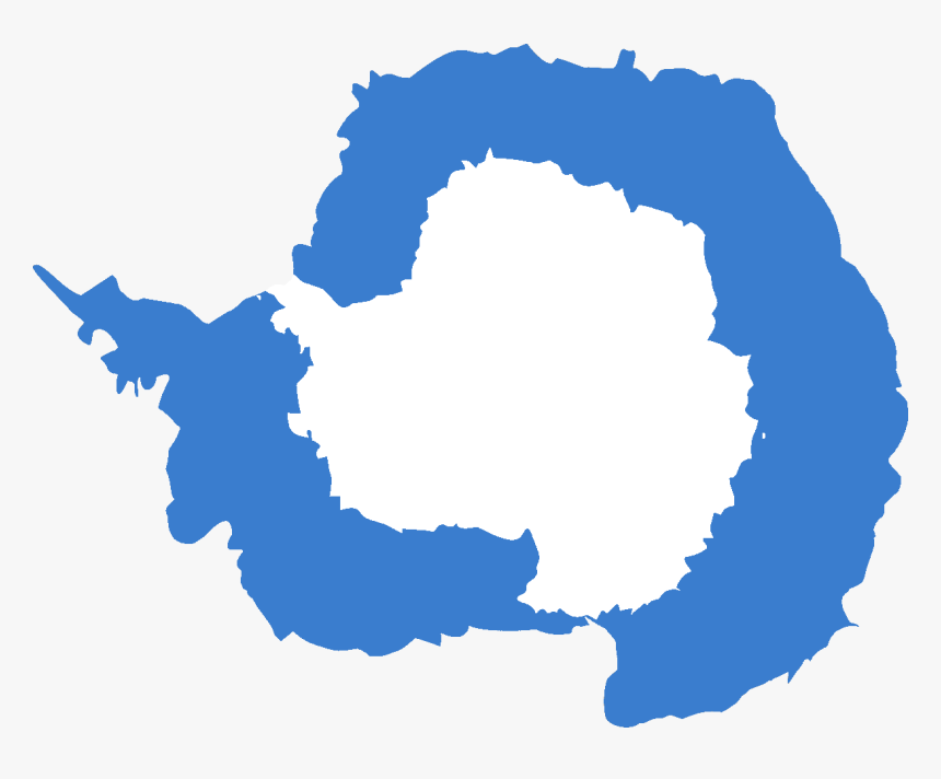 Flag Map Of Antarctica - Antarctica Map With Flag, HD Png Download