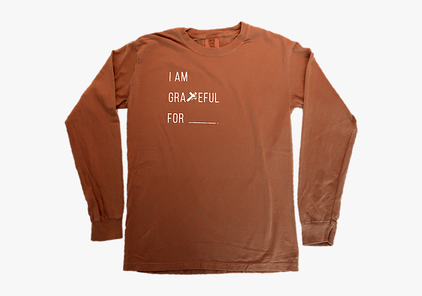 Long-sleeved T-shirt, HD Png Download