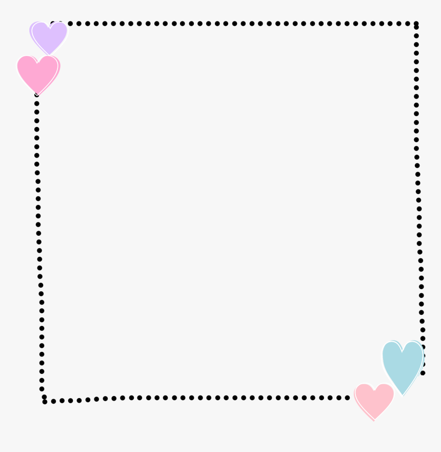 Transparent Line Frame Png - Heart, Png Download