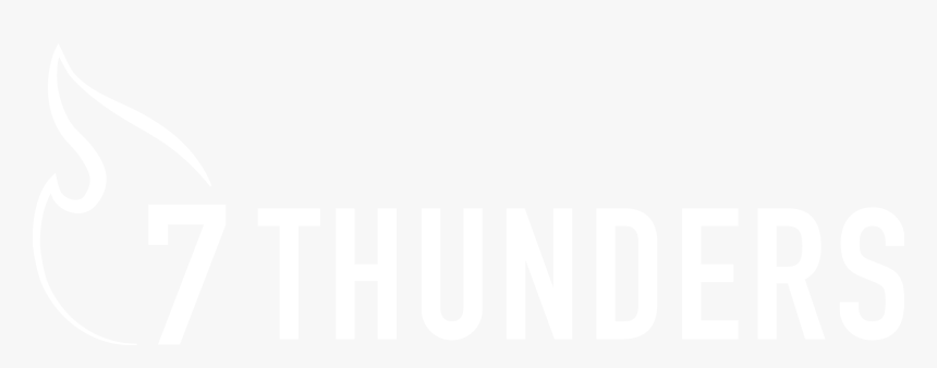 7 Thunders - Black-and-white, HD Png Download