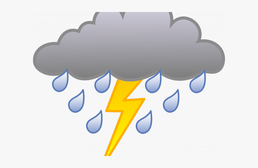 Thunderstorm Clipart, HD Png Download