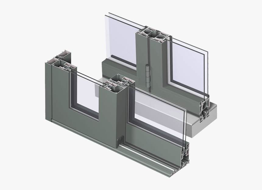Aluminium Door Profiles - Aluminium Window And Door Profile, HD Png Download