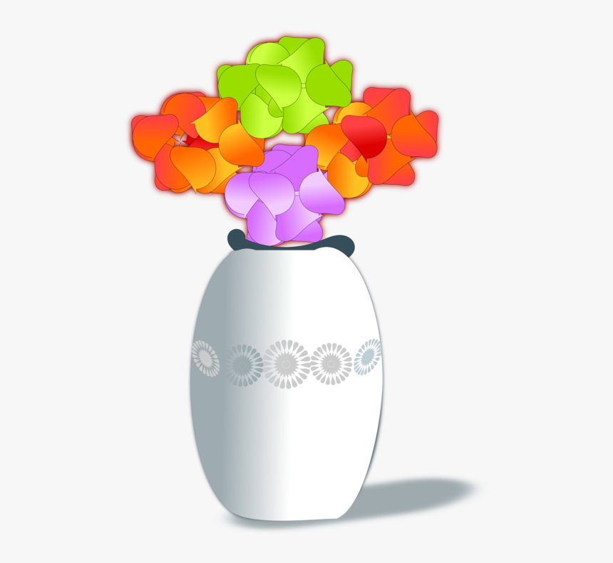 Transparent Vase Clipart - Vase Clipart, HD Png Download