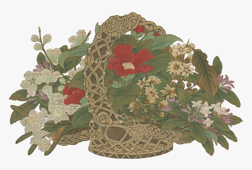 Pure Offerings Of A Myriad Plants - 宋李嵩 花籃, HD Png Download
