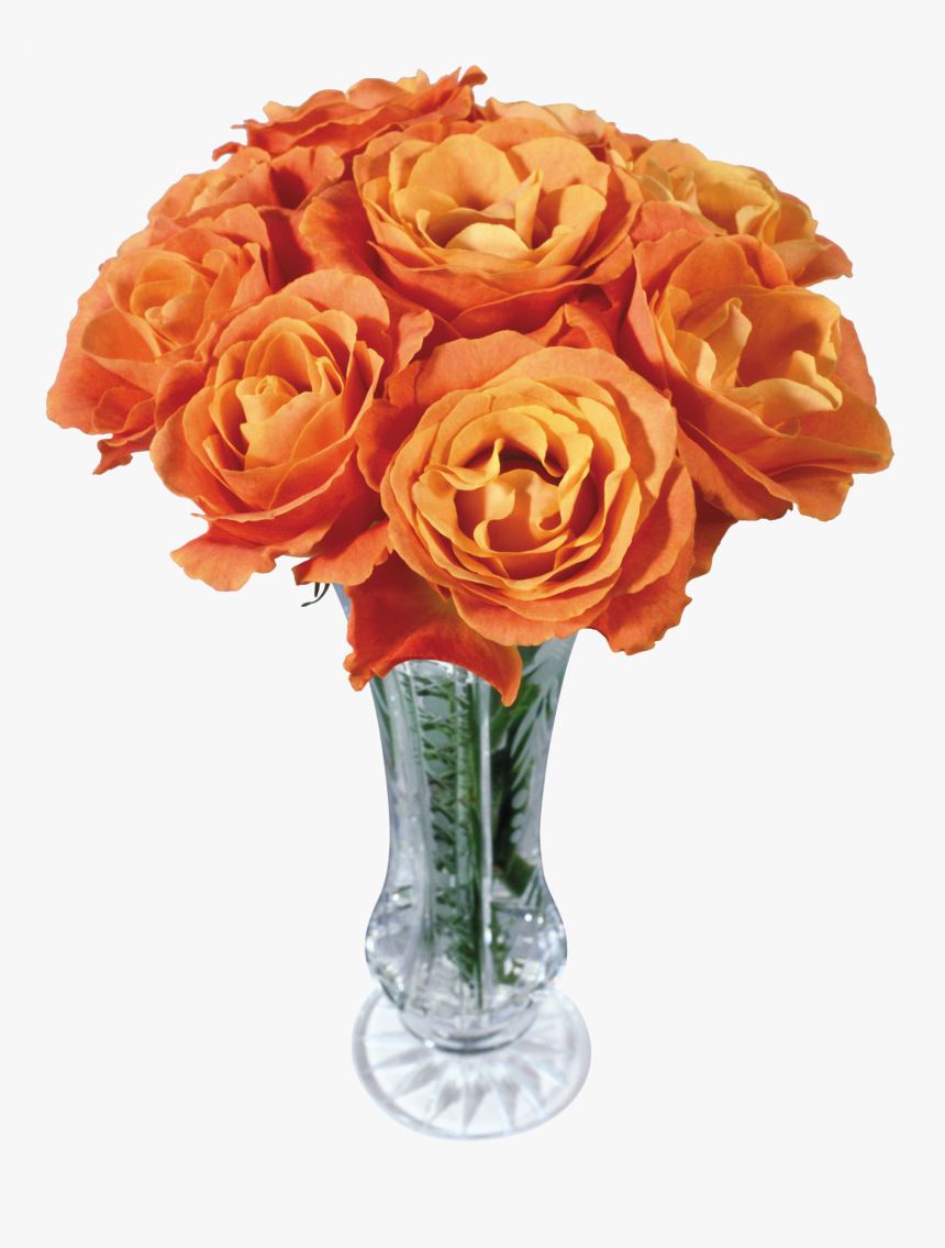 Vase Png - Vase - Flower Vase Orange Vase Psd, Transparent Png