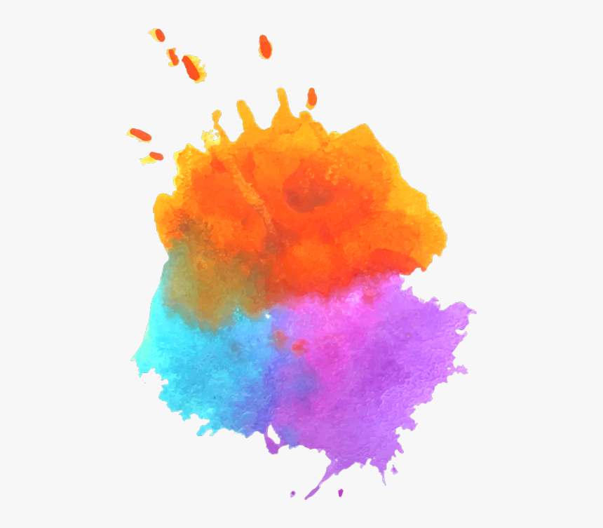 Holi , Png Download - Watercolor Paint, Transparent Png