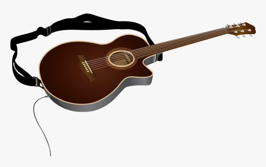 Guitar, Art, Musical Instruments, Instruments - Müzik Aletleri Png, Transparent Png