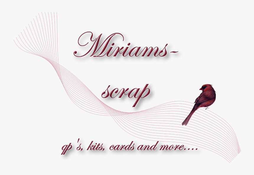 Miriams-scrap - Cardinal, HD Png Download