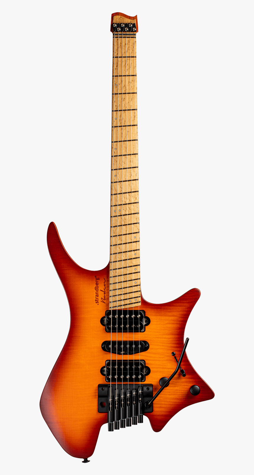 Strandberg Original 6 Trem Black, HD Png Download