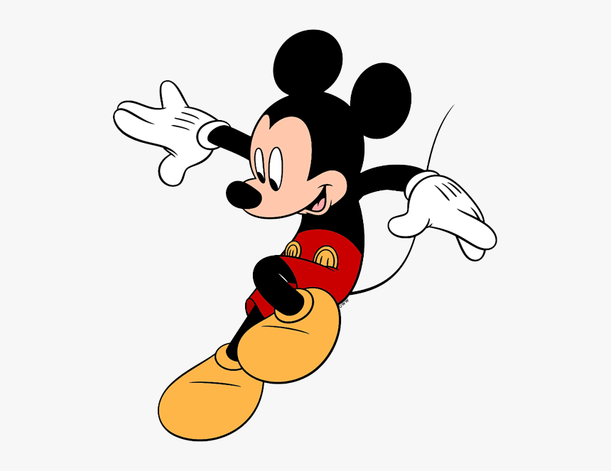 Mickey Mouse Jumping Cartoon, HD Png Download , Transparent Png Image