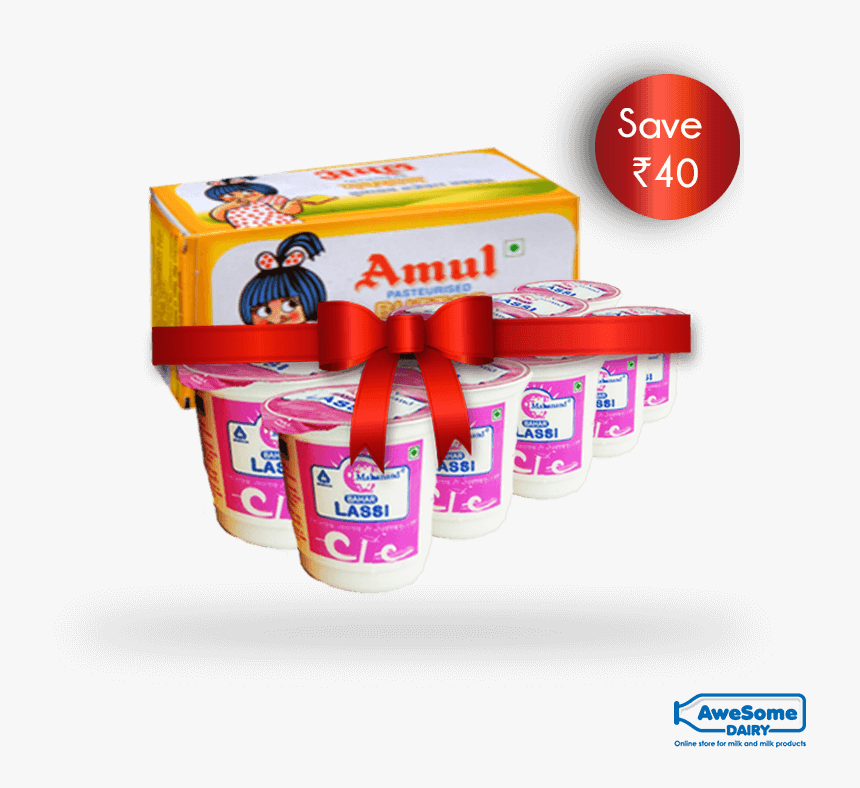 Amul Butter Price,amul Butter And Mahanand Lassi Online - Amul Butter Offer, HD Png Download