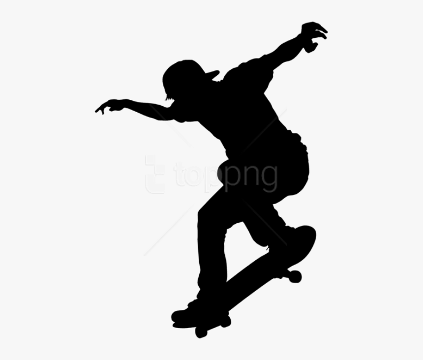 Skateboarding Png, Transparent Png