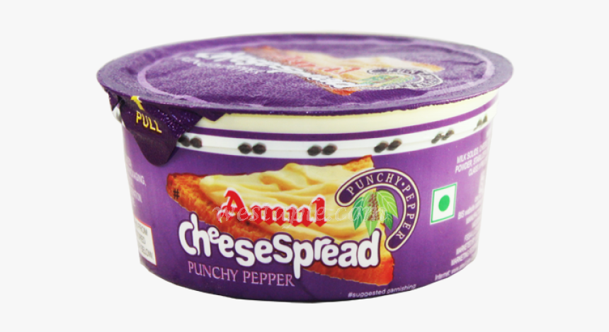 Amul Cheese Spread Pepper, HD Png Download