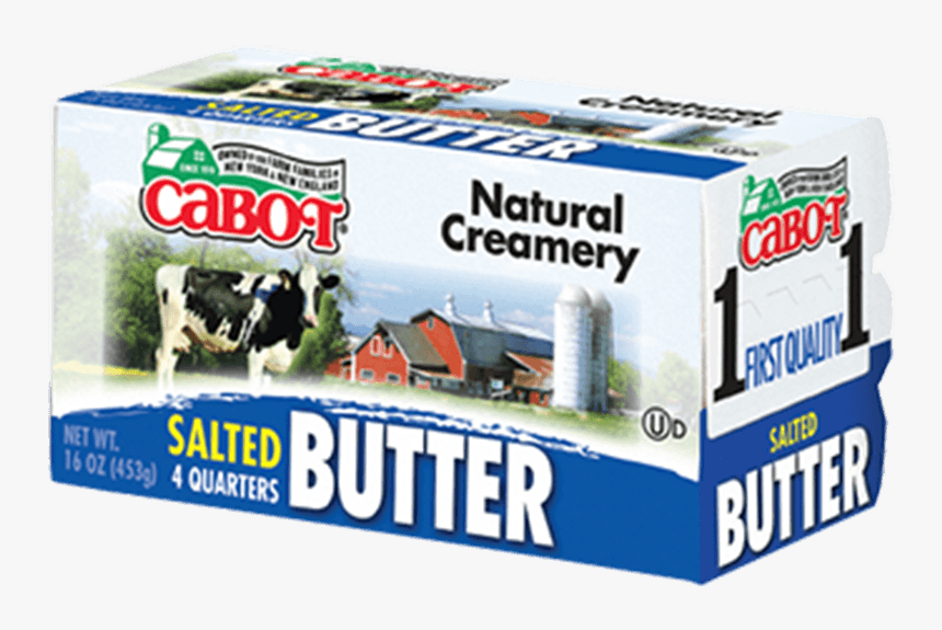 Salted Butter Quarters, HD Png Download