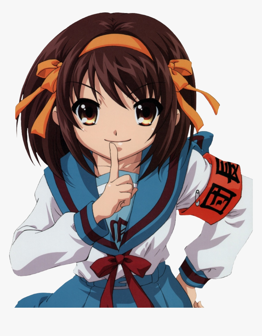 Melancholy Of Haruhi Suzumiya Png - Haruhi Suzumiya Png, Transparent Png