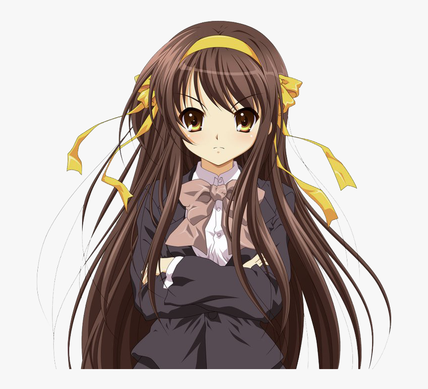 Suzumiya Haruhi - Melancholy Of Haruhi Suzumiya, HD Png Download