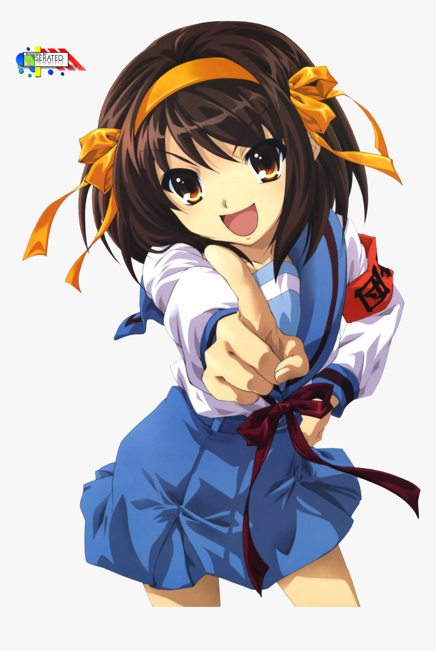 Melancholy Of Haruhi Suzumiya Haruhi , Png Download - Haruhi Suzumiya, Transparent Png