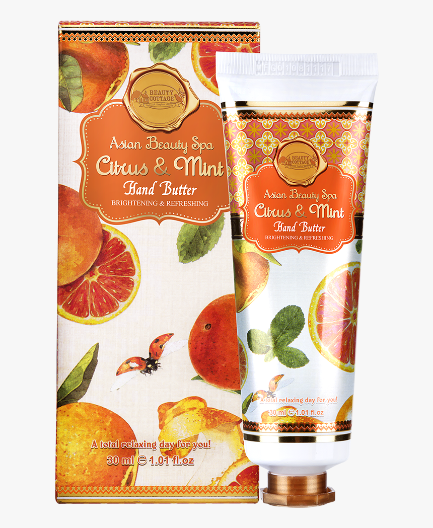 Asian Beauty Spa Citrus & Mint Hand Butter, HD Png Download