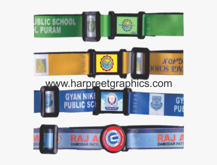 Harpreet Graphics Premium Multi Colour Belts - Multi School Belts Png, Transparent Png