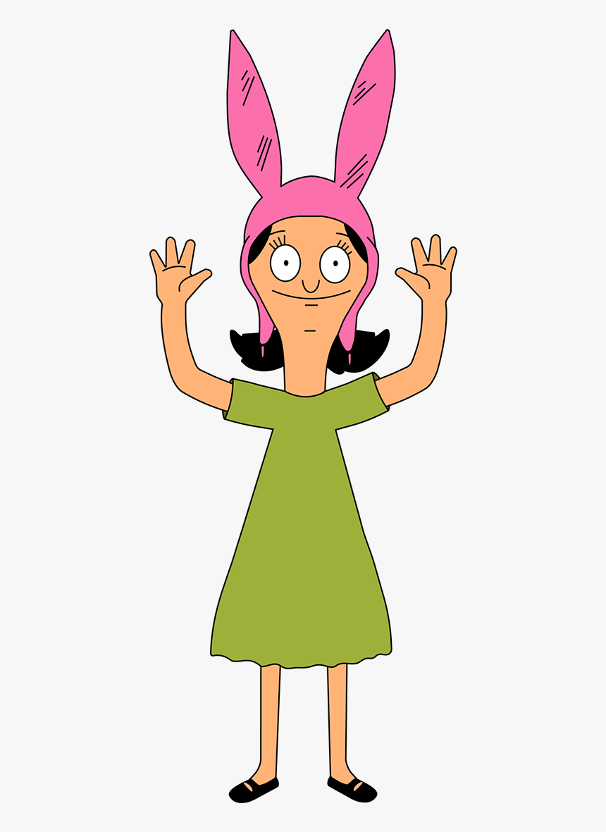 Louise Bobs Burgers, HD Png Download