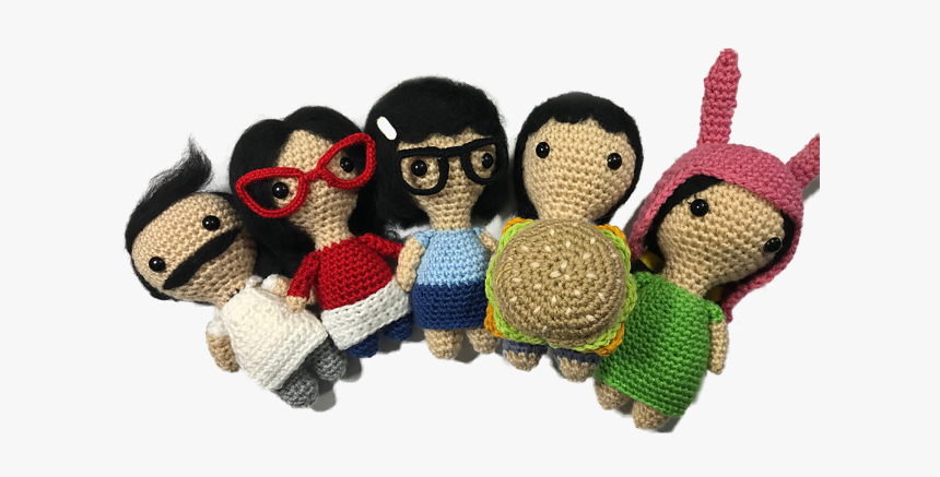 Bob's Burgers Crochet Free Pattern, HD Png Download