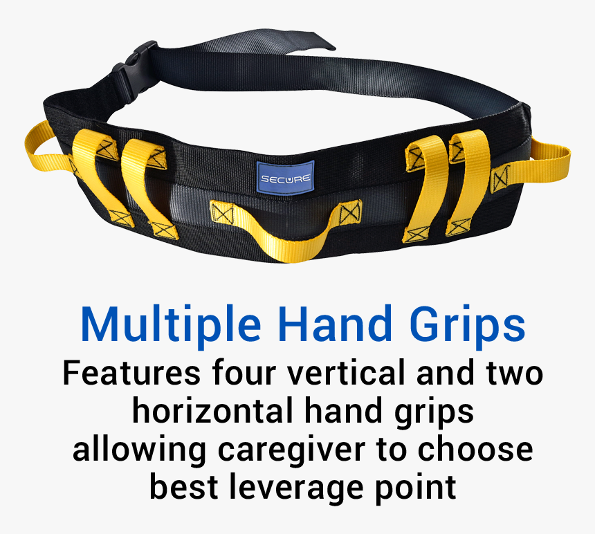 Secure® Ultra Wide Transfer & Walking Gait Belt - Gait Belt, HD Png Download