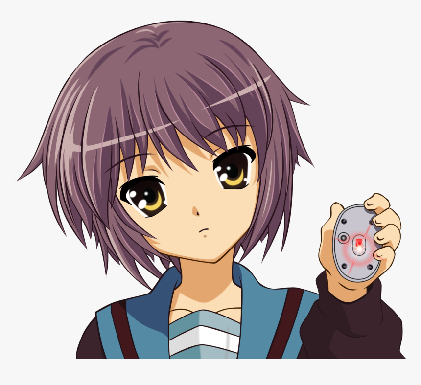 Yuki Nagato Mouse, HD Png Download