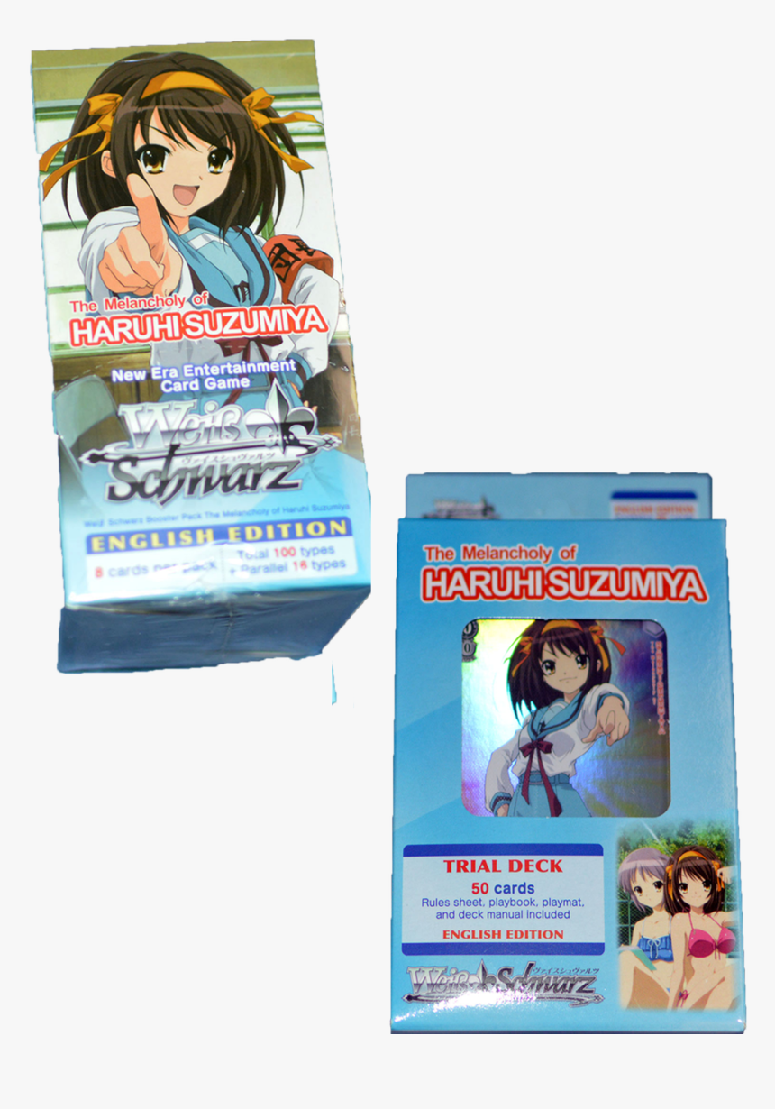 Image Of Weiss Schwarz English Haruhi Booster Box And/or - Girl, HD Png Download