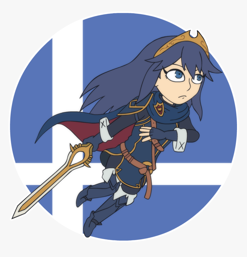 Smash 21e - Lucina - Cartoon, HD Png Download